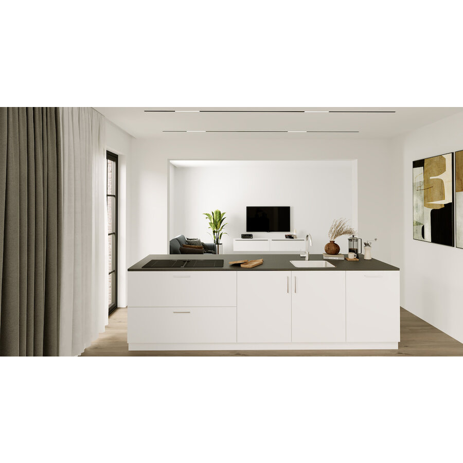 Turin Rozemarijn Eiland Keuken Alpine Wit Turin Rozemarijn Eiland Keuken Alpine Wit