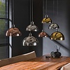 Tricolore Glazen Hanglamp 4+3 Disk