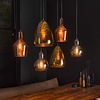 Tricolore Glazen Hanglamp 3+3