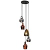 Tricolore Getrapt Hanglamp 5L