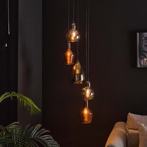 Davidi Design Tricolore Getrapt Hanglamp 5L