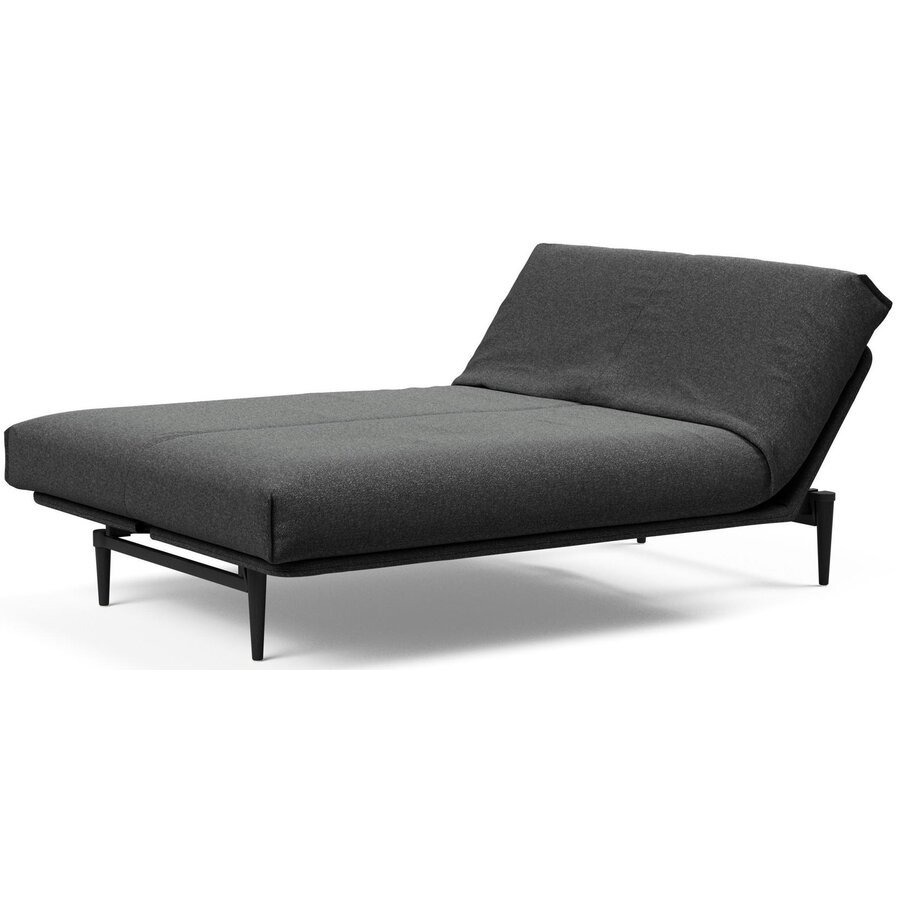 Colpus Houtskool Zwart Bouclé Slaapbank Colpus Houtskool Zwart Bouclé Slaapbank