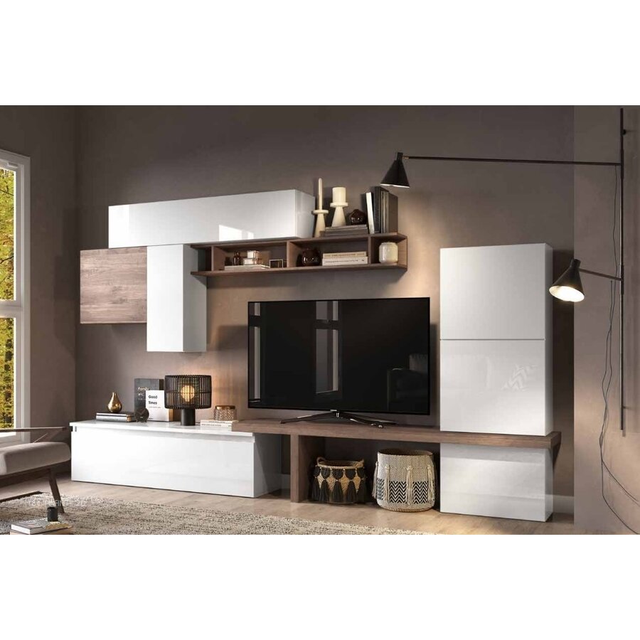 Infinity 2.0 Horizontaal Wandmeubel Hoogglans Wit Infinity 2.0 Horizontaal Wandmeubel Hoogglans Wit