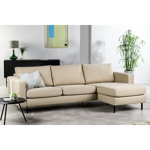 Lions Design Dillona Beige 3-zits Bank + Chaise Longue Rechts/Links