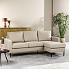 Dillon 3-zits Bank + Chaise Longue Beige Rechts/Links