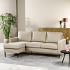 Dillon 3-zits Bank + Chaise Longue Beige Rechts/Links