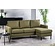 Dillon 3-zits Bank + Chaise Longue Groen Rechts/Links