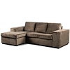 Solace Bruin 3-zits Bank + Chaise Longue Rechts/Links