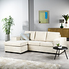 Solace Beige 3-zits Bank + Chaise Longue Rechts/Links