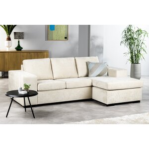 Lions Design Solace Beige 3-zits Bank + Chaise Longue Rechts/Links