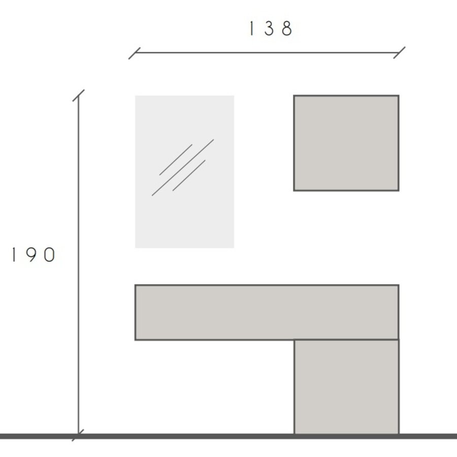 Infinity 2.0 Brons Wandkasten Set Infinity 2.0 Brons Wandkasten Set