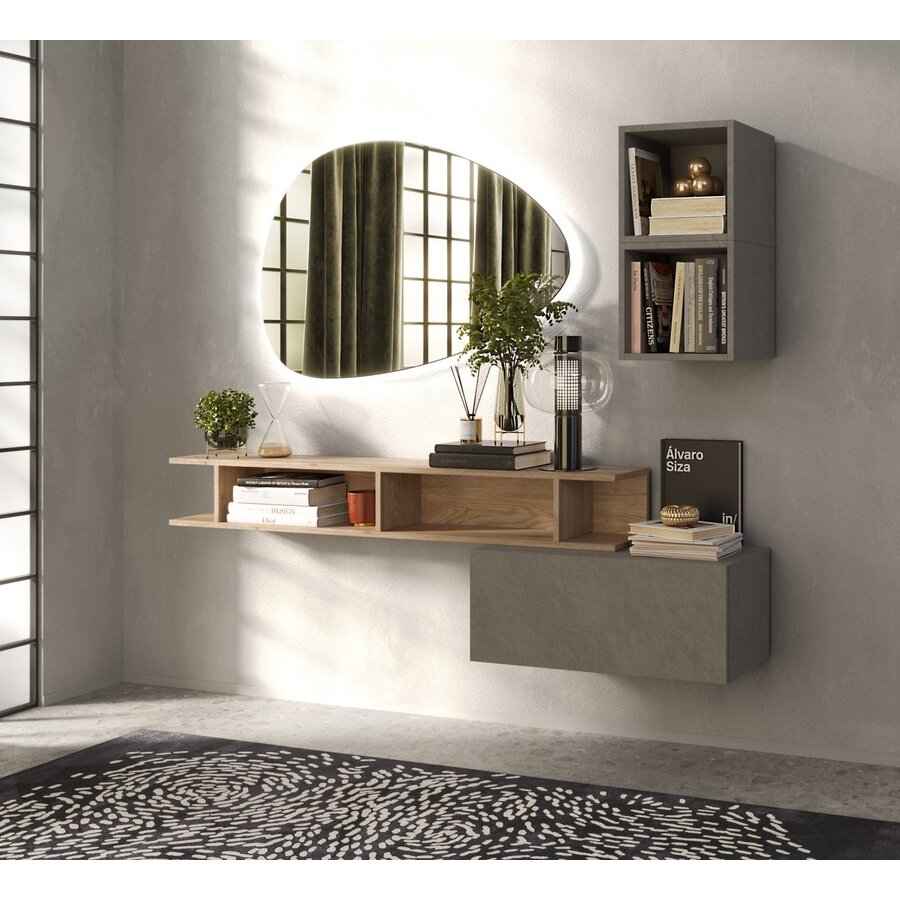 Infinity 2.0 Argilla / Kadiz Wandkasten Set Infinity 2.0 Argilla / Kadiz Wandkasten Set