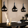 Caprice Zwart Hanglamp 3L