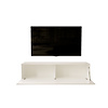 Valentino 138 cm Hoogglans Wit TV Wandmeubel