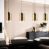 Eva Goud Hanglamp 4L Cilinder