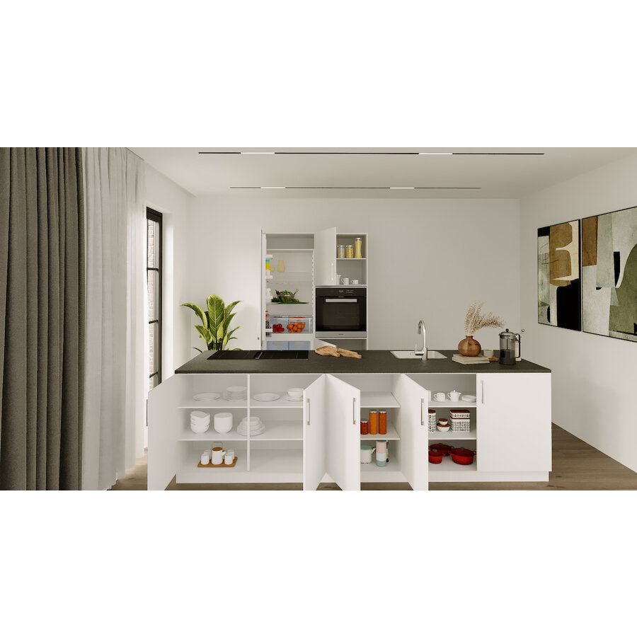 Turin Rozemarijn Eiland Keuken Alpine Wit Turin Rozemarijn Eiland Keuken Alpine Wit