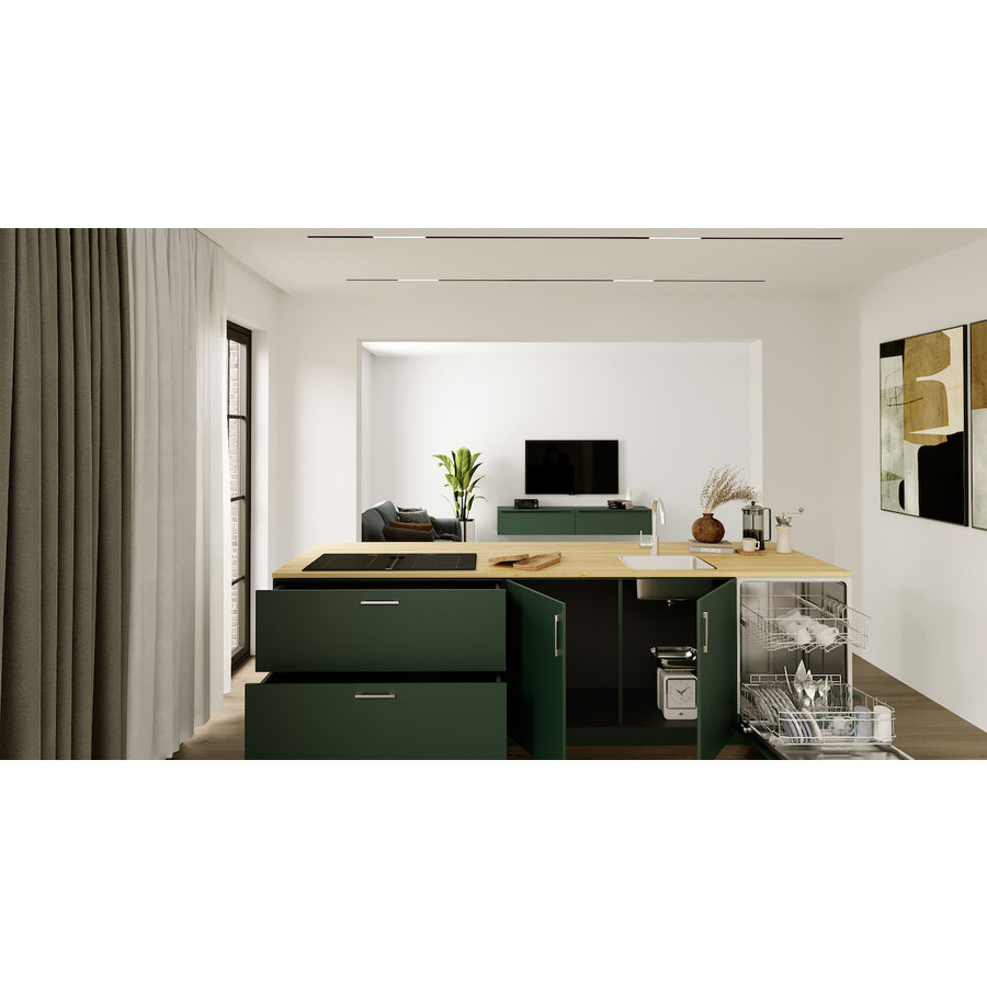 Soft Pro Rozemarijn Eiland Keuken Groen Soft Pro Rozemarijn Eiland Keuken Groen