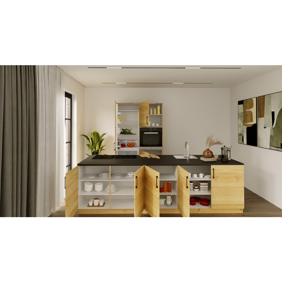 Trendy Rozemarijn Eiland Keuken Eiken Goudbruin Trendy Rozemarijn Eiland Keuken Eiken Goudbruin