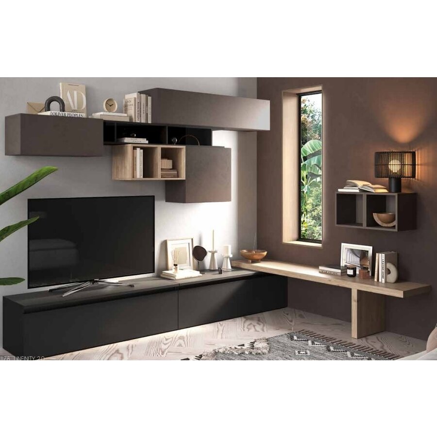 Infinity 2.0 Set van 2 Open Kubus Brons Infinity 2.0 Set van 2 Open Kubus Brons