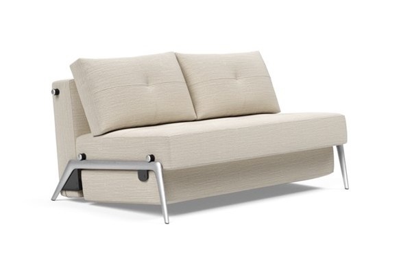 Innovation Living Cubed Aluminium 140 cm Slaapbank Zand