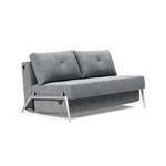 Innovation Living Cubed Aluminium 140 cm Slaapbank Grijs Innovation Living Cubed Aluminium 140 cm Slaapbank Grijs