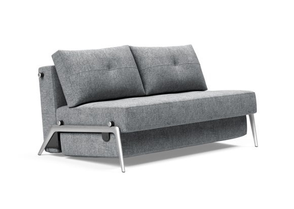 Innovation Living Cubed Aluminium 140 cm Slaapbank Grijs