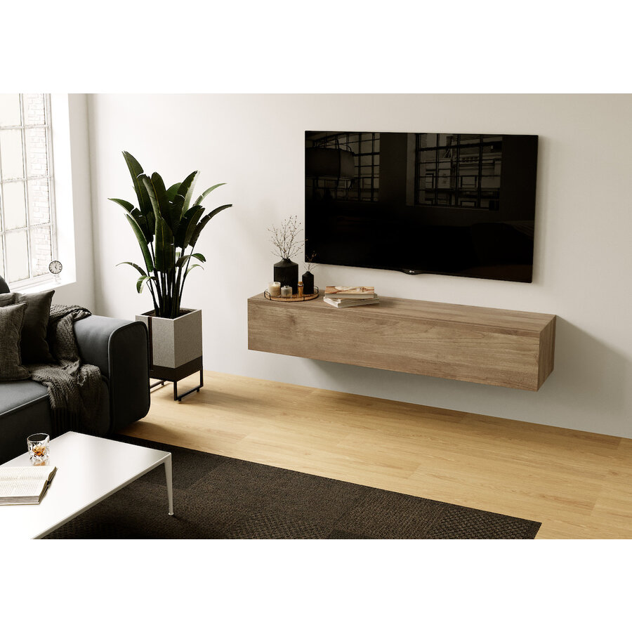 Valentino 138 cm Mercure TV Wandmeubel Valentino 138 cm Mercure TV Wandmeubel