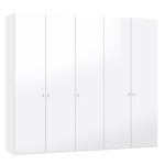 Jutzler Hoogglans Wit Draaideurkast 5 deuren Jutzler Hoogglans Wit Draaideurkast 5 deuren