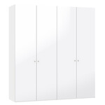 Jutzler Hoogglans Wit Draaideur Halkast 4 deuren