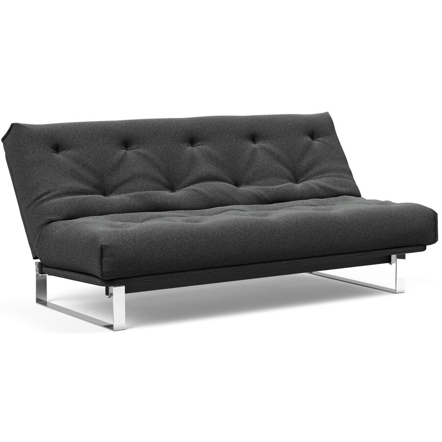 Minimum Houtskool Zwart Bouclé Slaapbank Minimum Houtskool Zwart Bouclé Slaapbank