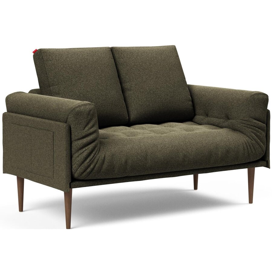 Rollo Styletto Slaapbank Bos Groen Bouclé Rollo Styletto Slaapbank Bos Groen Bouclé