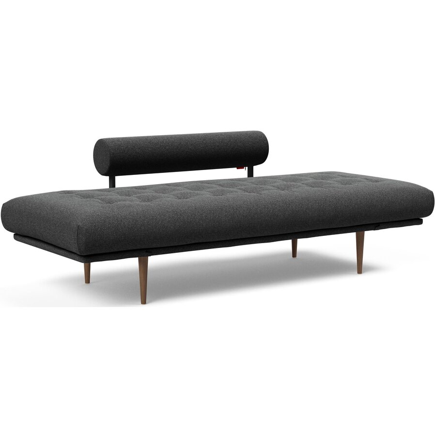 Rollo Styletto Slaapbank Houtskool Zwart Bouclé Rollo Styletto Slaapbank Houtskool Zwart Bouclé