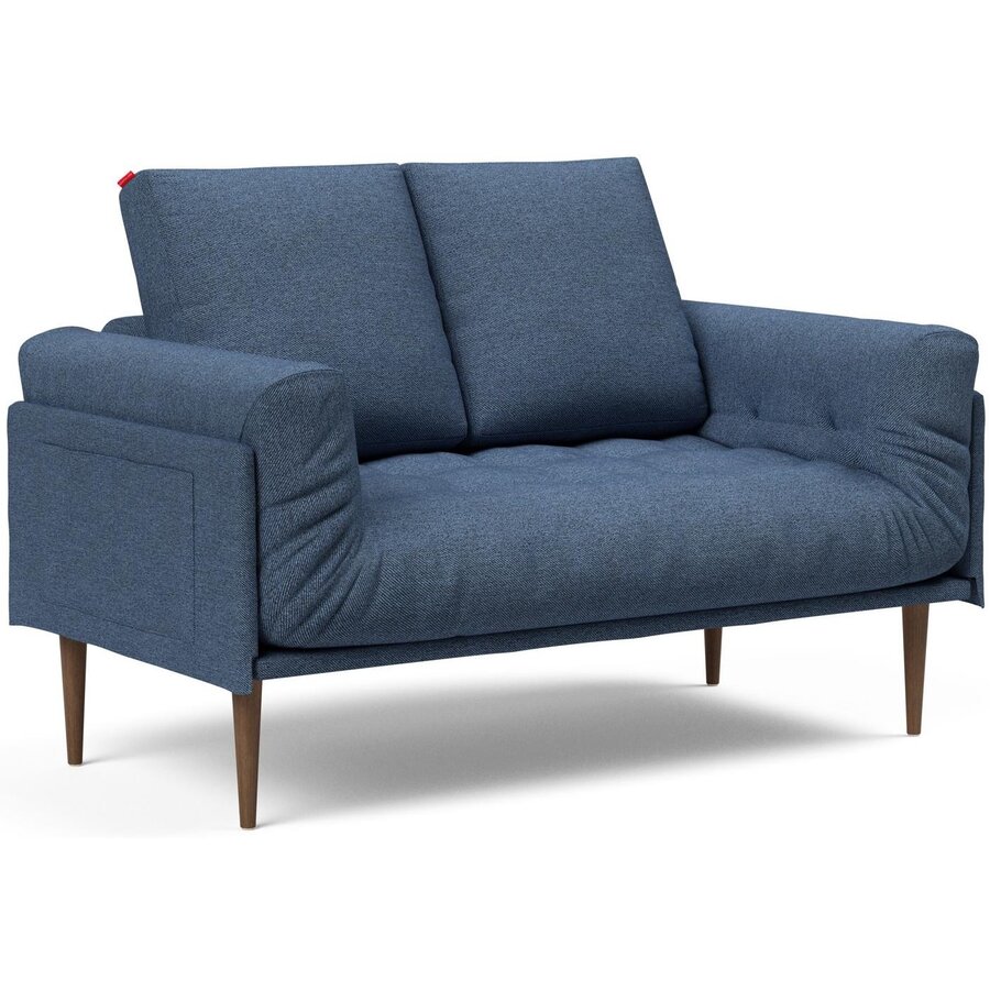 Rollo Styletto Slaapbank Blauw Rollo Styletto Slaapbank Blauw