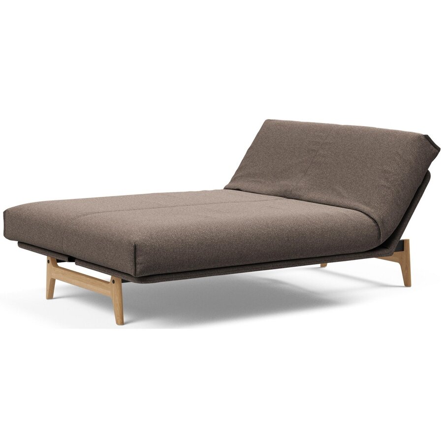 Aslak Taupe Bouclé Slaapbank 140 cm Aslak Taupe Bouclé Slaapbank 140 cm