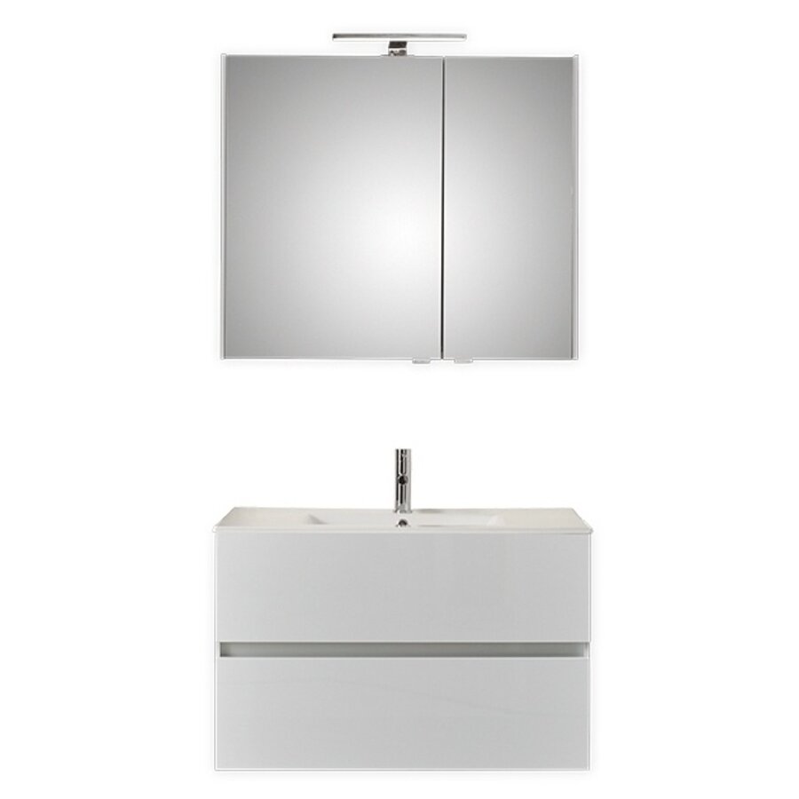 Cento 90 cm Badmeubel Set Drie Wit Tweedekans Cento 90 cm Badmeubel Set Drie Wit Tweedekans