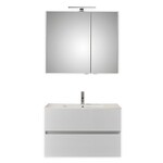 Pelipal Cento 90 cm Badmeubel Set Drie Wit Tweedekans Pelipal Cento 90 cm Badmeubel Set Drie Wit Tweedekans