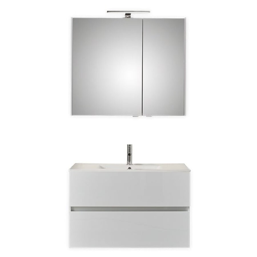 Cento 90 cm Badmeubel Set Drie Wit Tweedekans Cento 90 cm Badmeubel Set Drie Wit Tweedekans