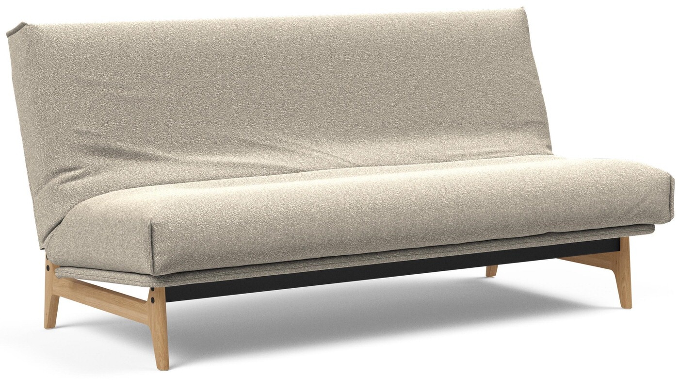Innovation Living Aslak Beige Bouclé Slaapbank 140 cm