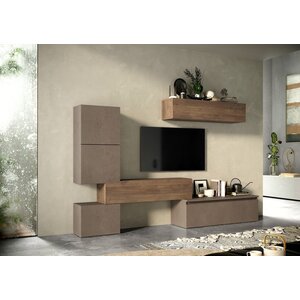 Benvenuto Design Infinity 2.0 Brons / Mercure Eiken TV Meubel Set 16