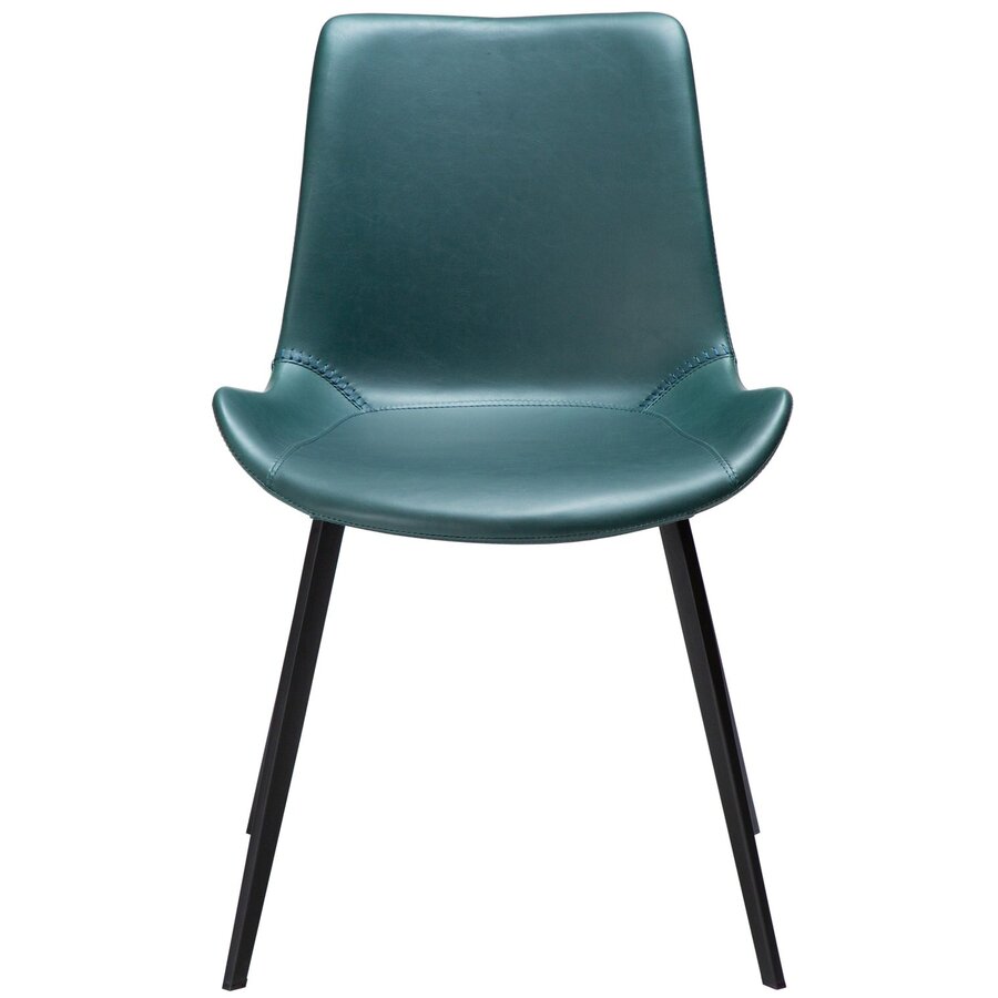 Hype Groen Kunstleer Eetkamerstoel