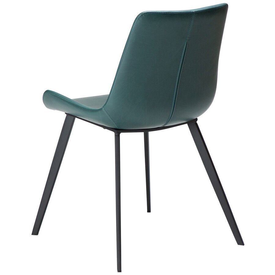 Hype Groen Kunstleer Eetkamerstoel