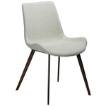 Dan Form Hype Dove Bouclé Eetkamerstoel Messing Poten Dan Form Hype Dove Bouclé Eetkamerstoel Messing Poten