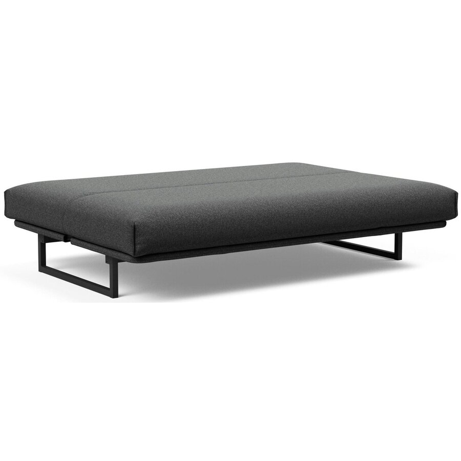Fraction Houtskool Zwart Bouclé Slaapbank 140 cm Fraction Houtskool Zwart Bouclé Slaapbank 140 cm