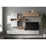 Benvenuto Design Infinity 2.0 Hooglans Wit / Eiken Meubel Set 44 Benvenuto Design Infinity 2.0 Hooglans Wit / Eiken Meubel Set 44