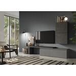 Benvenuto Design Infinity 2.0 Ardesia / Piombo TV Meubel Set 52 Benvenuto Design Infinity 2.0 Ardesia / Piombo TV Meubel Set 52