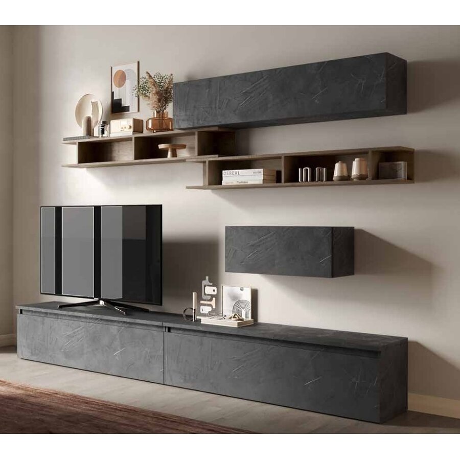 Infinity 2.0 Liggend 69 cm Wandmeubel Piombo Infinity 2.0 Liggend 69 cm Wandmeubel Piombo