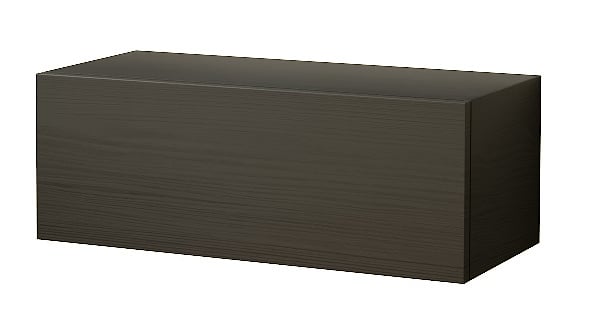 Benvenuto Design Infinity 2.0 Liggend 69 cm Wandmeubel Nero