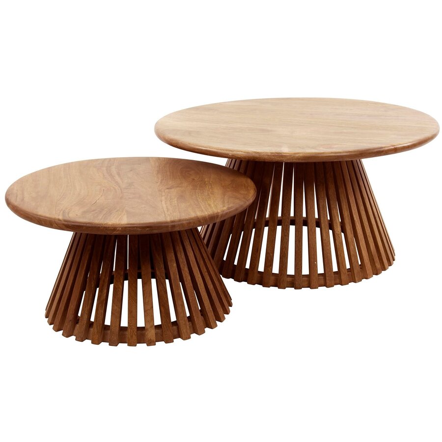 Tweak Mango Salontafel Set Conisch Tweak Mango Salontafel Set Conisch