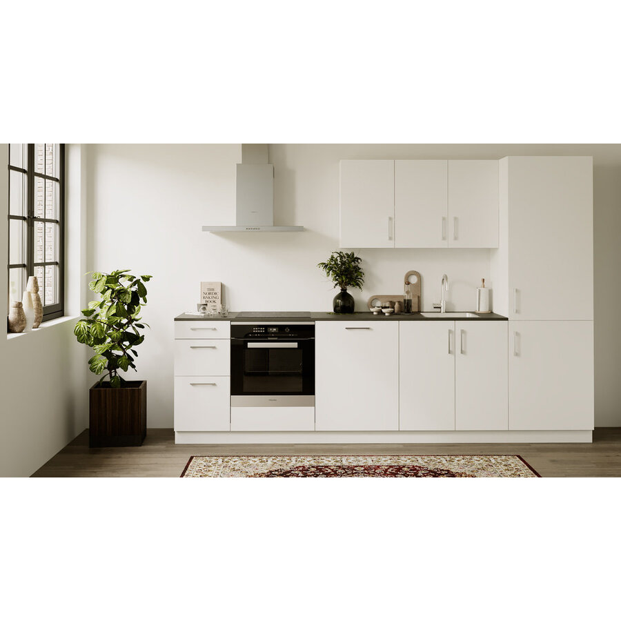 Turin Basil Rechte Keuken Alpine Wit Turin Basil Rechte Keuken Alpine Wit