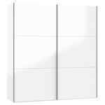 Jutzler Hoogglans Wit 202 cm Schuifdeurkast Jutzler Hoogglans Wit 202 cm Schuifdeurkast